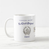 Mug de bistrot classique Le Chat d'Argent (Gauche)