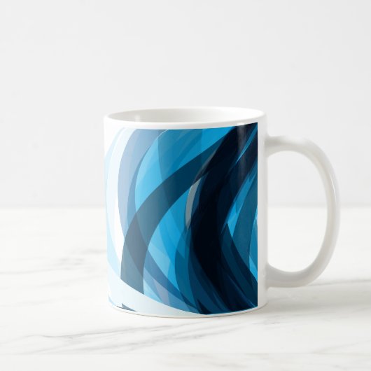 Mug de bleus céleste (Droite)