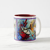 Mug de boisson 4 juillet patriotique (Devant droit)