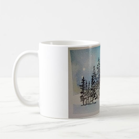 Mug de boisson chaude confortable (Gauche)