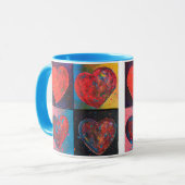Mug de boisson "Coeur" (Devant gauche)