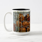 Mug de boisson glacé Halloween/Automne Citrouille (Gauche)
