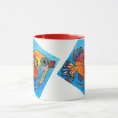 Mug de boisson "pêches" (Centre)