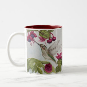 Mug de boisson pour amateurs de café et colibris