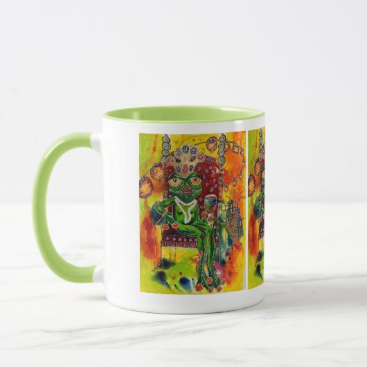 Mug de boisson "Reine de la grenouille" (Gauche)