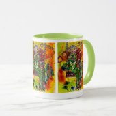 Mug de boisson "Reine de la grenouille" (Devant droit)