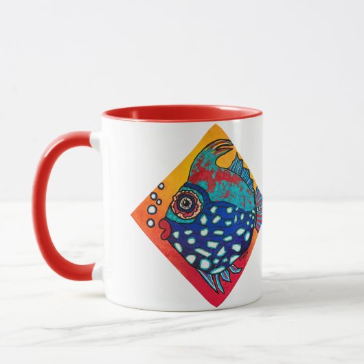 Mug de boisson "rouge" (Gauche)