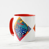 Mug de boisson "rouge" (Devant gauche)