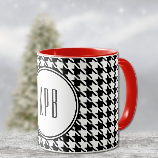 Mug de boissons combo Motif de base initiale