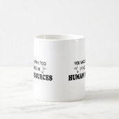 Mug De boissons ressources humaines trop - (Centre)