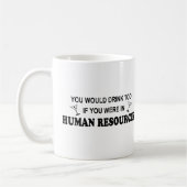 Mug De boissons ressources humaines trop - (Gauche)