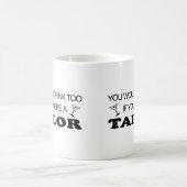 Mug De boissons tailleur trop - (Centre)