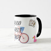 Mug de bonnes violes seulement (Devant droit)
