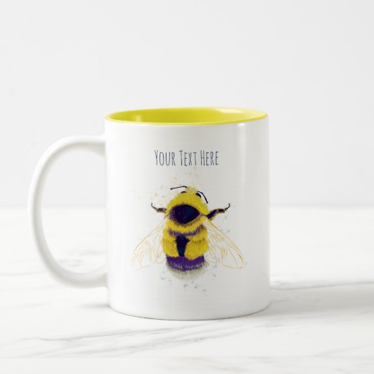 Mug de bourdon personnalisé (Gauche)