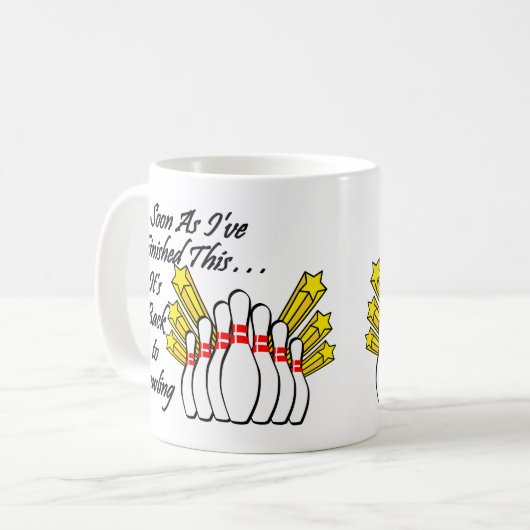Mug de bowling (Devant gauche)