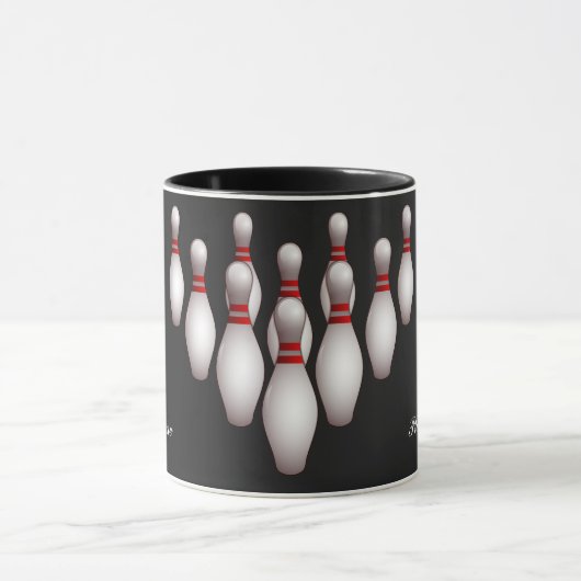 Mug de bowling (équipe/joueur) (Centre)