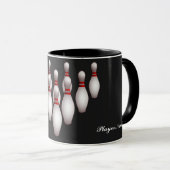 Mug de bowling (équipe/joueur) (Devant droit)