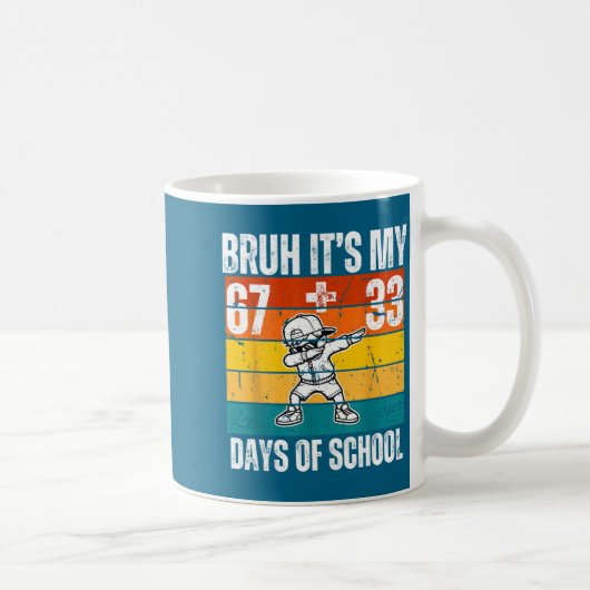 Mug De Bruh 67 33 Jours École (Droite)