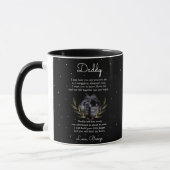 Mug De Bump à Papa Message Gold Leaf Black (Gauche)