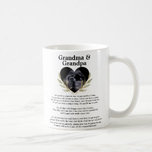 Mug De Bump à Papa Message Gold Leaf Black