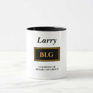Mug de bureau back/Gold personnalisé