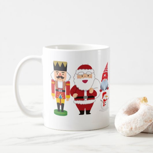 Mug de Bureau Drôle (Avec donut)