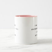 Mug de Bureau Drôle avec des Citations de Travail  (Centre)