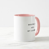 Mug de Bureau Drôle avec des Citations Sarcastique (Devant droit)