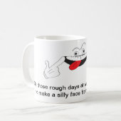 Mug de bureau nouveauté. (Devant gauche)