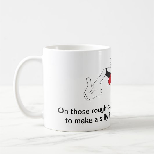 Mug de bureau nouveauté. (Gauche)