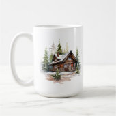 Mug de cabane de Noël (Gauche)