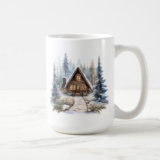 Mug de cabane d'hiver (Droite)