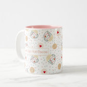 Mug de cacao chaud personnalisé pour fille (Devant gauche)