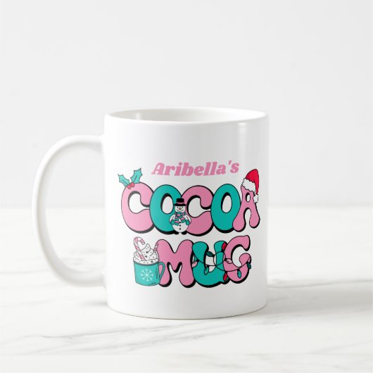 Mug de cacao chaud pour enfants (Gauche)