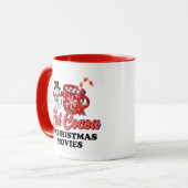 Mug de cacao de Noël, tasse de café de Noël (Devant gauche)