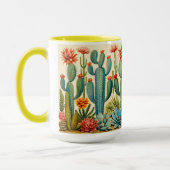 Mug de cactus du désert (Gauche)