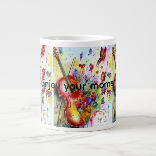 Mug de cadeaux coloré (Devant)