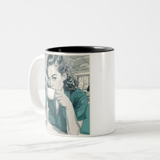 Mug de café (Devant gauche)