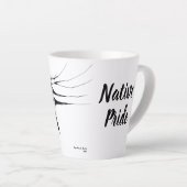 mug de café 12 oz Aigle (Angle droit)