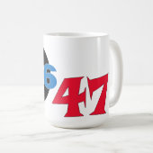 Mug de café "8647" 15 oz (Devant droit)