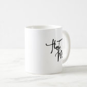 Mug de café à chaud (Devant droit)