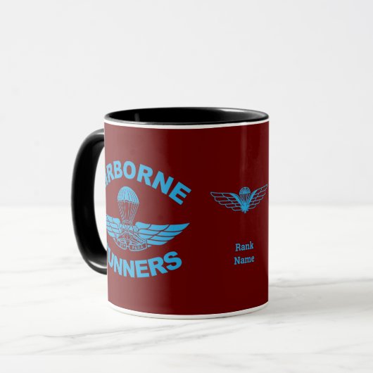 Mug de café à deux tonalités pour les commandants (Devant gauche)