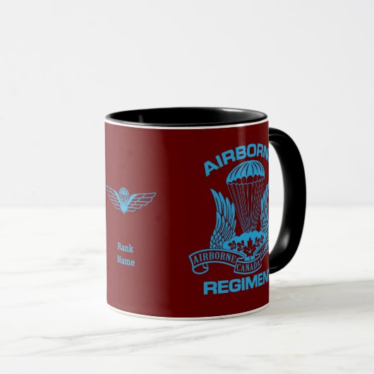Mug de café à deux tonalités pour les commandants  (Devant droit)
