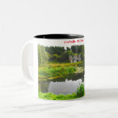 Mug de café à deux tons corbalement (Devant gauche)