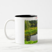 Mug de café à deux tons corbalement (Gauche)