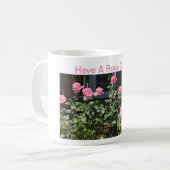 Mug de café à fleurs (Devant gauche)