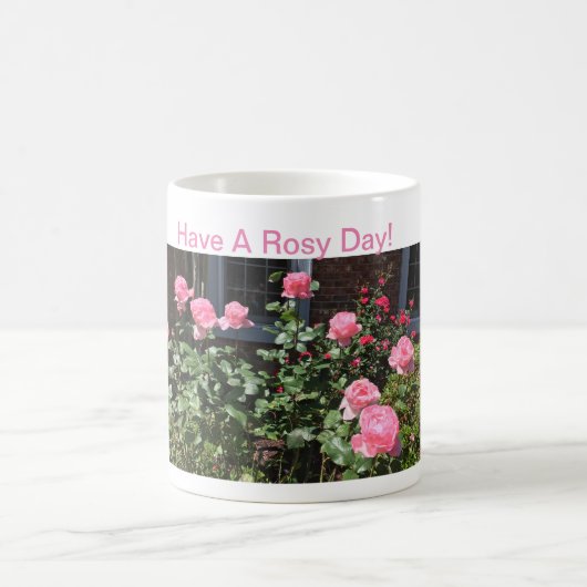 Mug de café à fleurs (Centre)