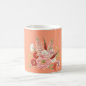 Mug de café à fleurs (Centre)