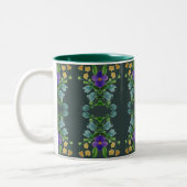 Mug de café à fleurs du concepteur (Gauche)