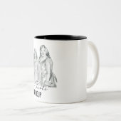 Mug de café à la perle noire (Devant droit)